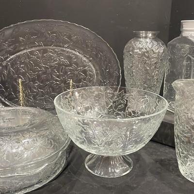 Princess Glass Serving Pieces