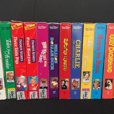 Walt Disney VHS Tapes