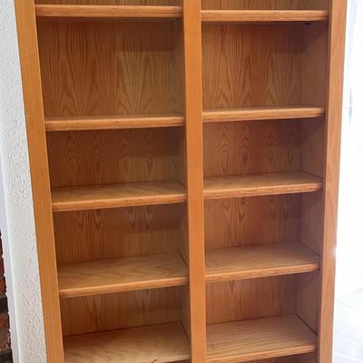 Large Wood Bookcase