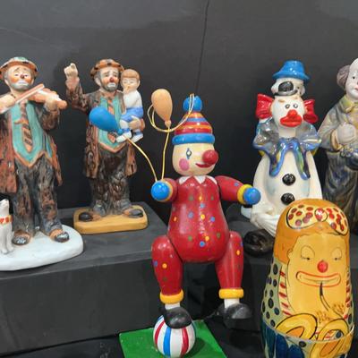 Three Emmett Kelly Circus Collection And More 