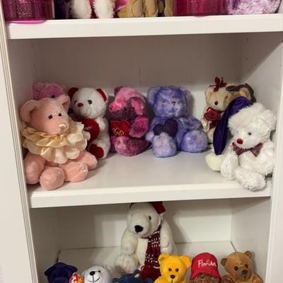 Plush Bear & Beanie Babies