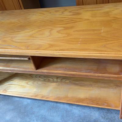 Oak Computer Desk