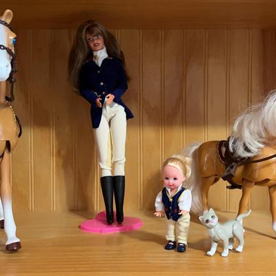Equestrian Barbie & Friends