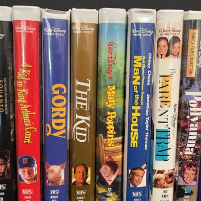 Walt Disney VHS Tape Collection