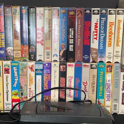 Collection Of Vintage VHS Movies 