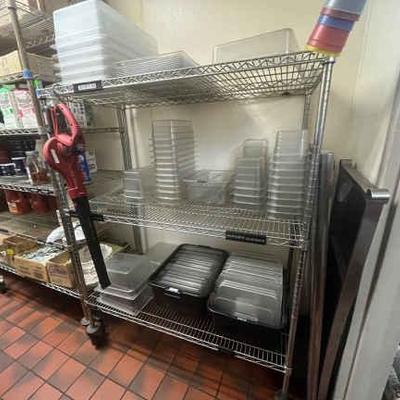 CCS002 Two Metal Wire Storage Racks