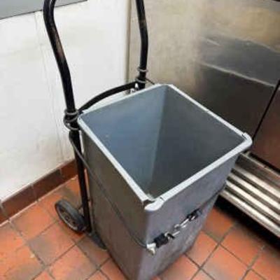 CCS016 Handcart with Accompanying Trash Bin