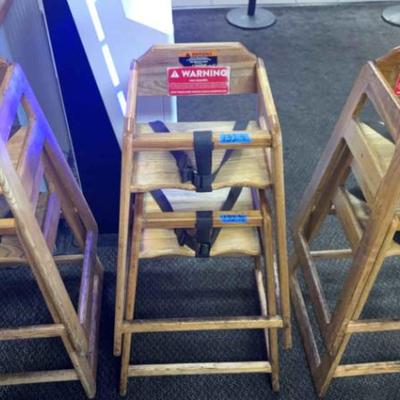 CCS132-Wooden High Chairs