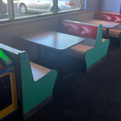 CCS129 3 Booths + 2 Tables (makes 2 complete booths)