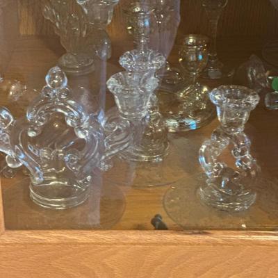 Sale Photo Thumbnail #124: Lots of candlesticks