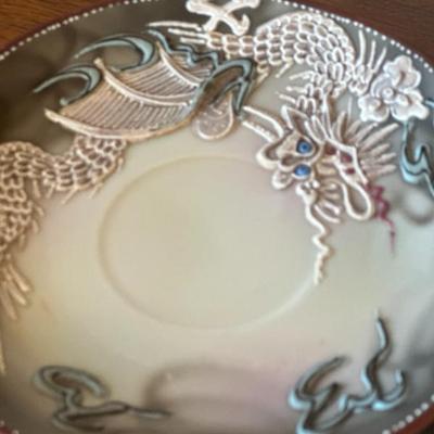 Sale Photo Thumbnail #91: Japanese dragon saucers