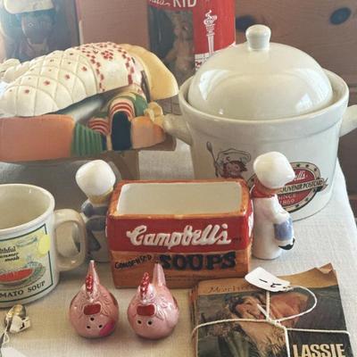 Sale Photo Thumbnail #67: Campbell soup collectiles