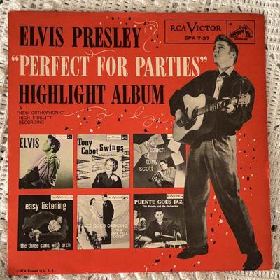 Sale Photo Thumbnail #32: "Perfect  Parties" by Elvis Presley Record