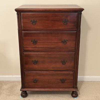 Sale Photo Thumbnail #46: Vtg. Wooden Chest of Drawers
 
