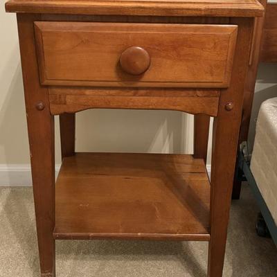 Sale Photo Thumbnail #6: Vtg-Style Wooden Nightstand
