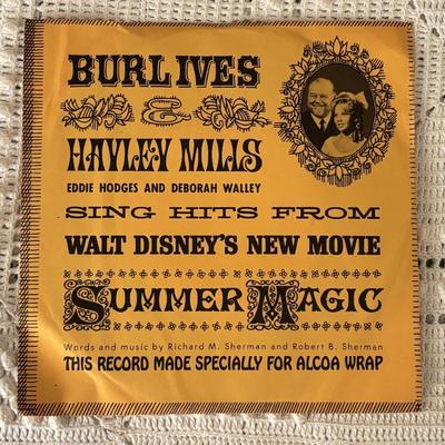 Sale Photo Thumbnail #33: Walt Disney's New Movie "Summer Magic" featuring Burl Ives. Record