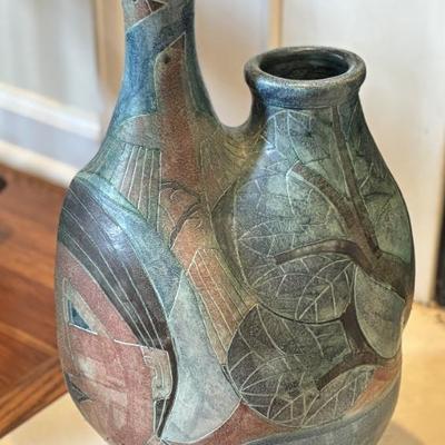 Sale Photo Thumbnail #2: Organic Modern: Dual-Spout Studio Pottery