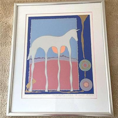 David Bendanns Signed Numbered Print (1208) - The Desert
