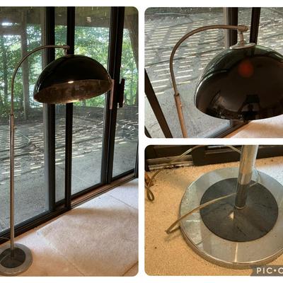 MCM Laurel Dome Shade Floor Lamp 