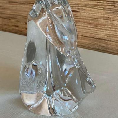 Daum France Crystal Swan 