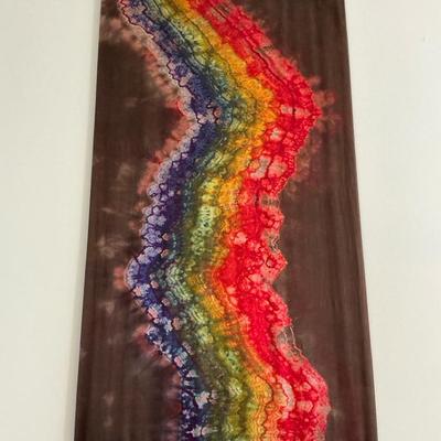 Large Silk Tie Die 90x30”
