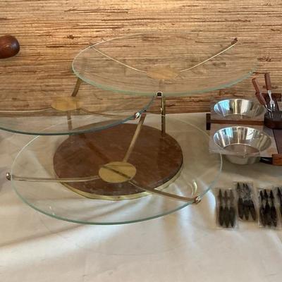 Vintage MCM Serving Pieces 