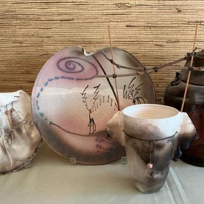 Native American Pottery Items 