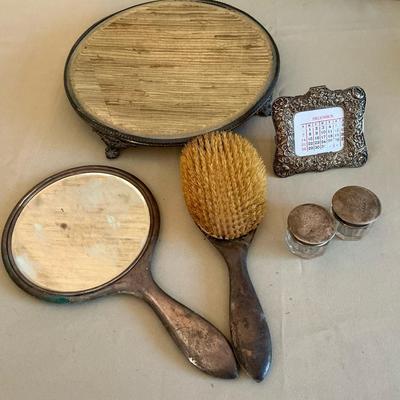 Weighted Sterling Silver Vanity Lot
