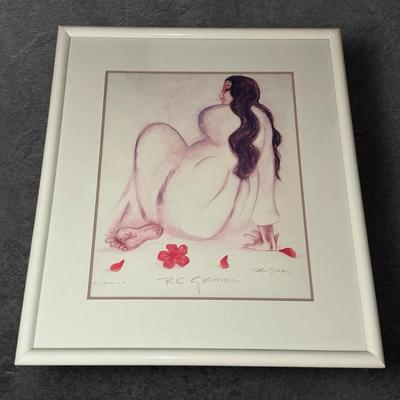 R. C. Gorman “Taos” Signed Navajo Woman (27 x 31)
