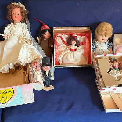 Assorted Nancy Ann Storybook Dolls And Others