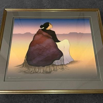 R. C. Gorman “Catalina de Mora” Navajo Signed & Numbered Print (41 x 49)