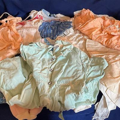 Mystery Lot Of Vintage Doll Clothes