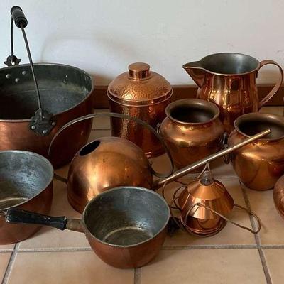 Revere & More Copper Decor