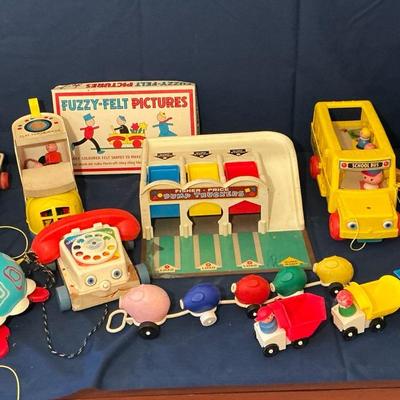 Vintage Playskool, Fisher Price, & More Toys