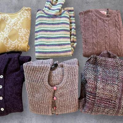 Women’s Vintage (60’s, 70’s) Wool Sweaters - Sizes Small & Medium 