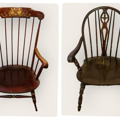 Rocking Chair & Windsor Chair 