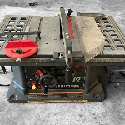 Craftsman 10 Inch Table Saw 