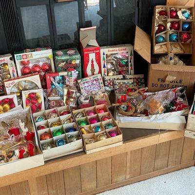 Vintage Christmas incl. Shiny Brite