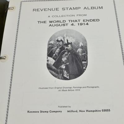 Revenue Stamp Album 