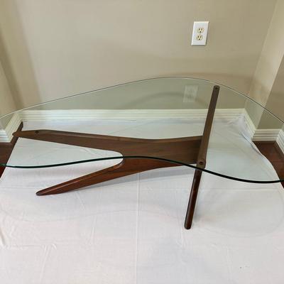 Wood & Glass Coffee Table