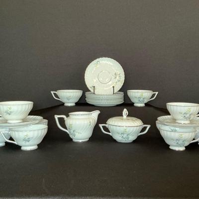 Royal Tettau Spring Bouquet Pattern German Fine China Coffee Time 