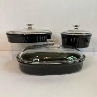 Black Corningware Collection