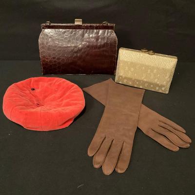 Vintage Crocodile Purse & More