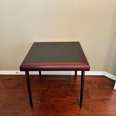 Folding Wood Card Table 