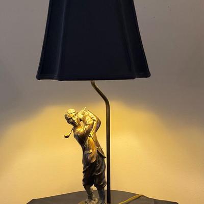 Golf-Themed Lamp