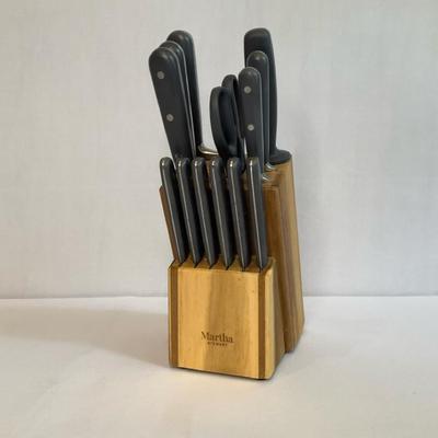 Martha Stewart 14-Piece Knife Block Set