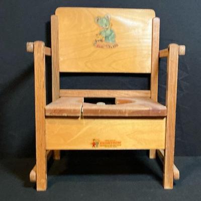 Vintage Hedstrom Folding Potty Chair