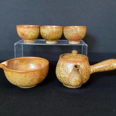 Canyon Glazed Stoneware Tea Set