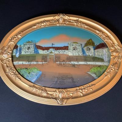 Palace Of Versailles Painting On Bubble Glass 