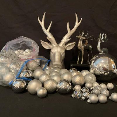 Silver Christmas Accents